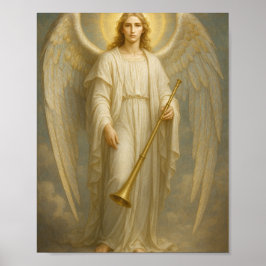 Archangel Gabriel - Divine Messenger of Light Poster