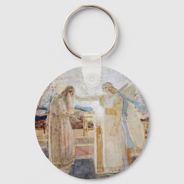 Archangel Gabriel, Keychain Nyckelring (Framsida)