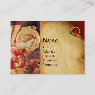 ARCHANGEL GABRIEL MONOGRAM Pearl Papper Visitkort