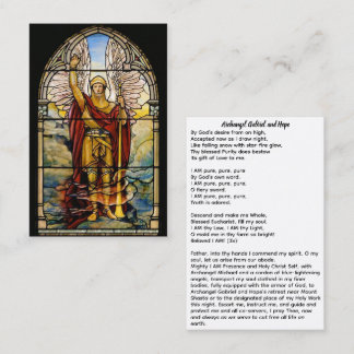 Archangel Gabriel och Hope Visitkort