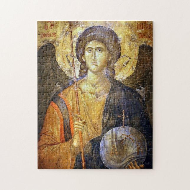 Archangel Gabriel Orthodox Christian Icon Pussel (Vertikal)