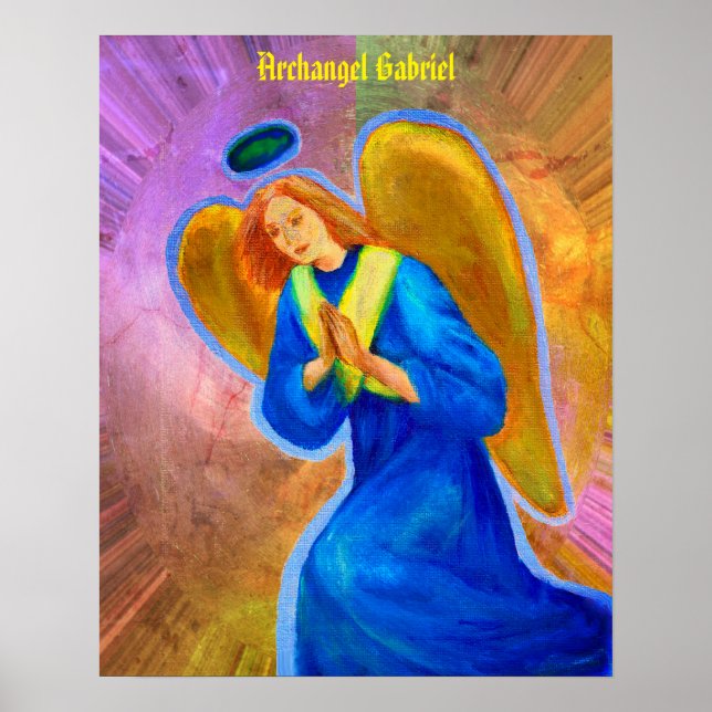 Archangel Gabriel Poster 16"x20" (Framsidan)