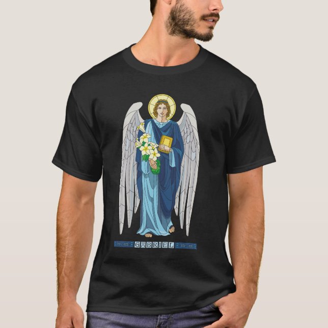 Archangel Gabriel T Shirt (Framsida)
