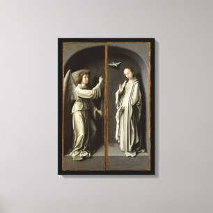Archangel Gabriel, Virgin Annunciate Canvastryck