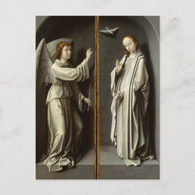 Archangel Gabriel, Virgin Annunciate Vykort (Framsida)
