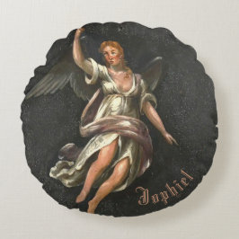 Archangel Jophiel - The Archangel of Beauty Rund Kudde