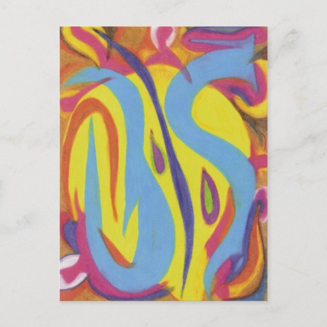 Archangel Jophiel Vykort (Framsida)