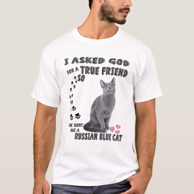 Archangel Kitten Quote Mamma Pappa Print, Cute Rus T Shirt (Framsida)