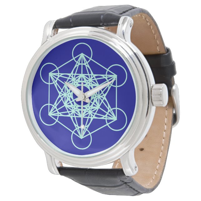Archangel Metatron Helig Geometry Watch Armbandsur (Vinklad)