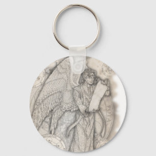 Archangel Metatron Keychain Nyckelring