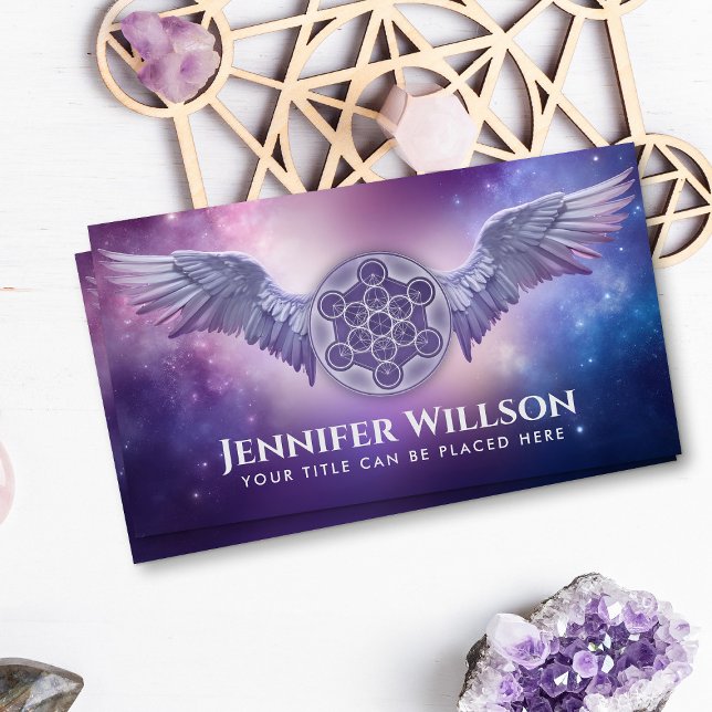 Archangel Metatron - Metatrons kub Visitkort (Skapare uppladdad)