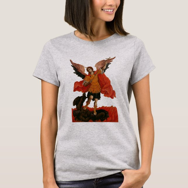 Archangel Michael 3 T-Shirt (Framsida)