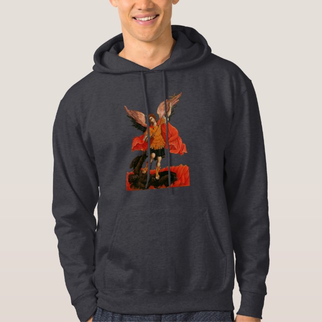 Archangel Michael 3 T-Shirt Hoodie (Framsida)