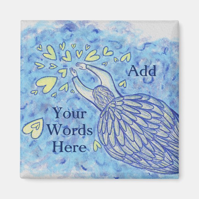 Archangel Michael Art Anpassningsbar Fridge Magnet (Framsidan)