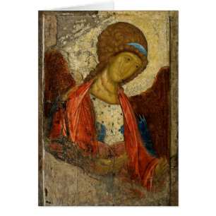 Archangel Michael c1414 Hälsningskort