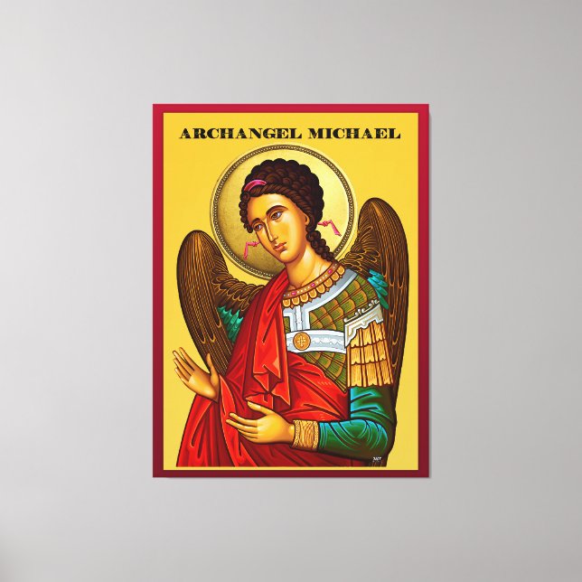 Archangel Michael Canvastryck (Framsida)