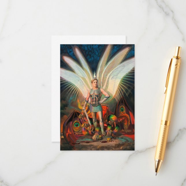 Archangel Michael Defeaterna Dragon Tilläggskort (Fram/Back In Situ)