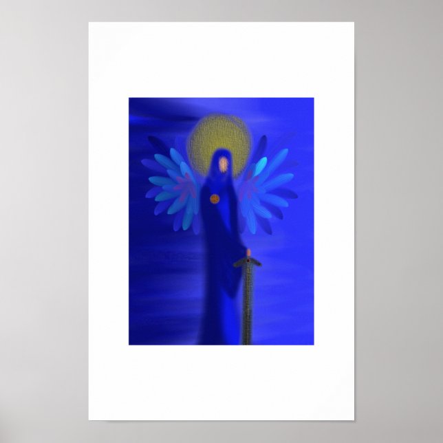 Archangel Michael - Divine Protection Poster (Framsidan)