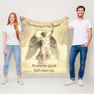 Archangel Michael gult fleece filet