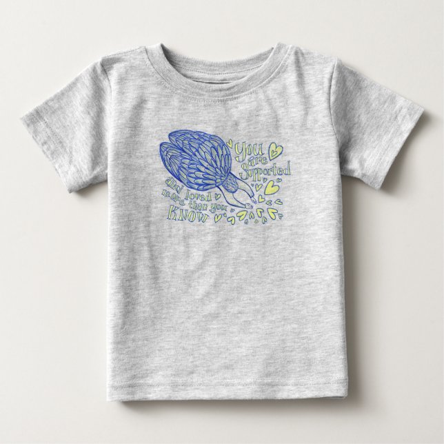 Archangel Michael Kärlek & Support Anpassningsbar  T Shirt (Framsida)