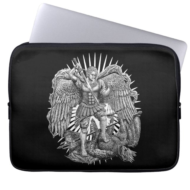 Archangel Michael Laptop Fodral (Framsidan)
