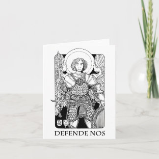 Archangel Michael Notecard Kort