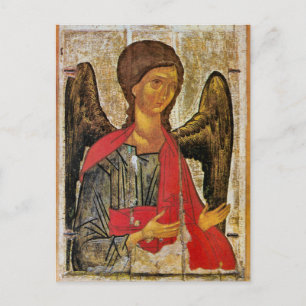Archangel Michael Orthodox Byzantine Icon Vykort
