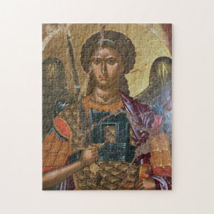 Archangel Michael Orthodox Christian Icon Pussel