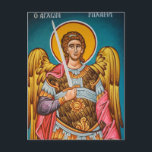 Archangel Michael Orthodox Christian Icon Vykort<br><div class="desc">Archangel Michael Orthodox Christian Icon Postcard. Observera: De flesta ikonerna är mycket gamla. Om bilden ökas mer än vi har kan bilden bli förvrängd. Vi skriver inte ut,  tillverkar eller skickar inte ut någon av produkterna. Tack!</div>