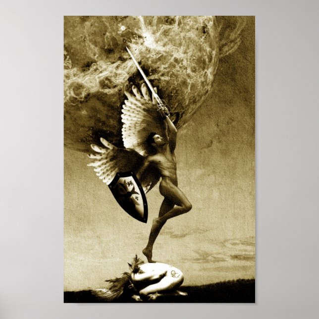 Archangel Michael Poster (Framsidan)