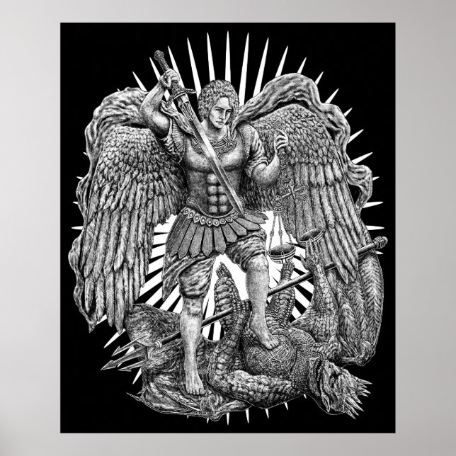 Archangel Michael Poster (Framsidan)