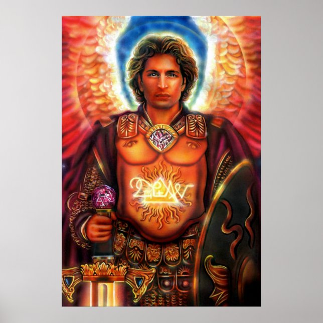 Archangel Michael Poster (Framsidan)