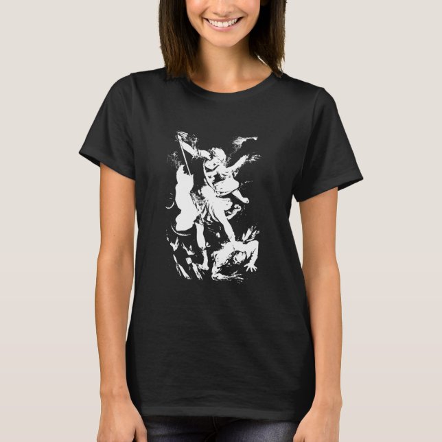 Archangel Michael T Shirt (Framsida)