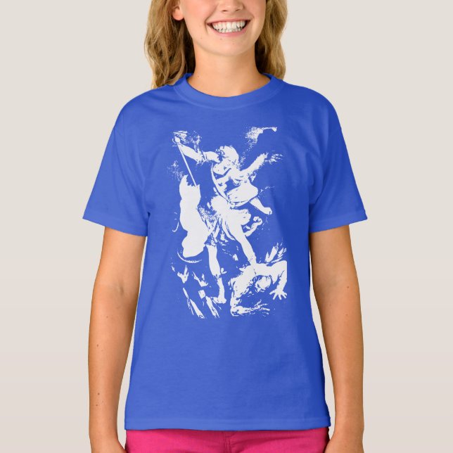 Archangel Michael T-Shirt (Framsida)