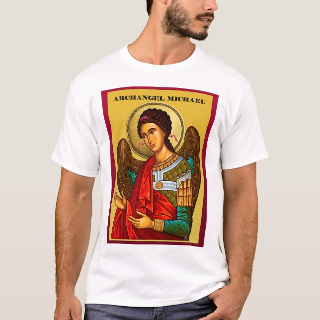 Archangel Michael T Shirt (Framsida)