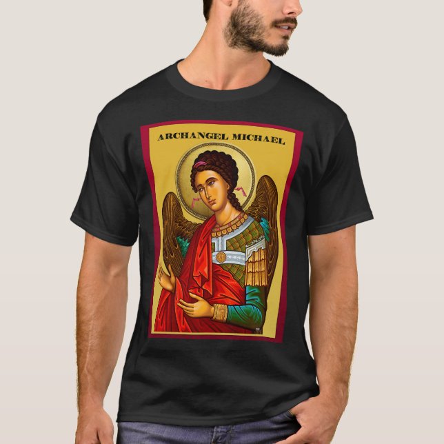 Archangel Michael T Shirt (Framsida)