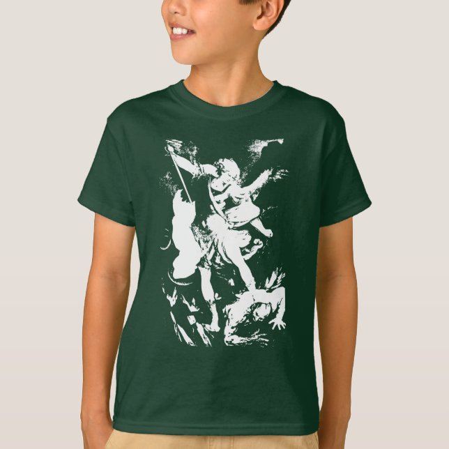 Archangel Michael T-Shirt (Framsida)