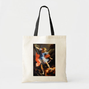 Archangel Michael tramples Satan, Guido Reni Tygkasse