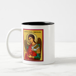 Archangel Michael Två-Tonad Mugg