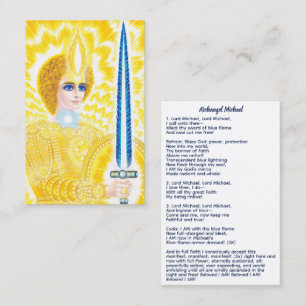 Archangel Michael Visitkort