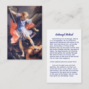 Archangel Michael Visitkort