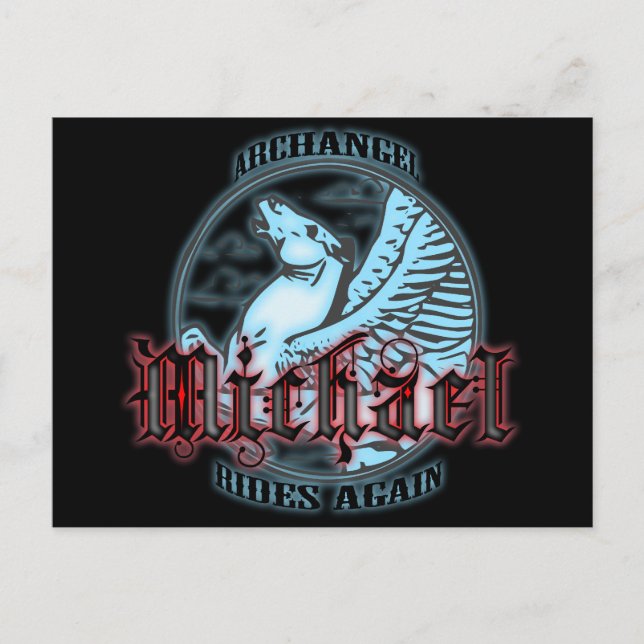 Archangel Michael Vykort (Framsida)