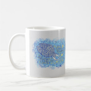 Archangel Michael's Support Art Anpassningsbar Kaf Kaffemugg