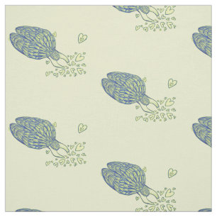 Archangel Michael's Support Art Fabric Material Tyg