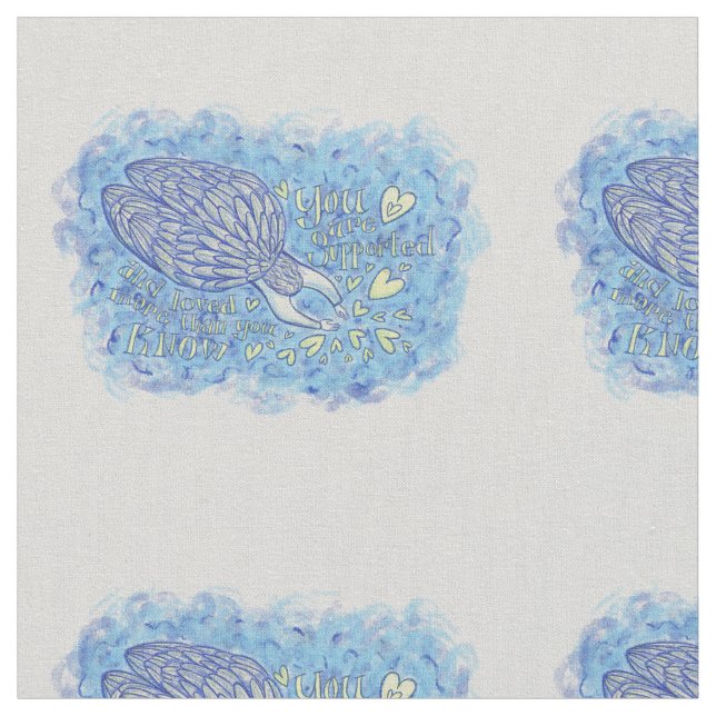 Archangel Michael's Support Fabric Art Material Tyg (Närbild)