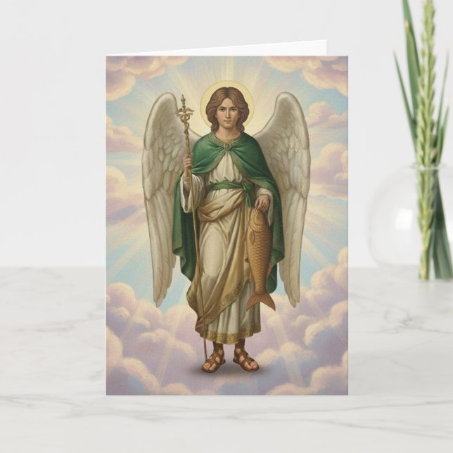 Archangel Raphael Angel Kort (Framsida)