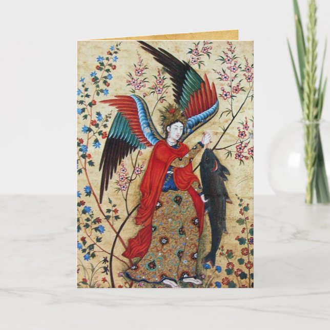 ARCHANGEL RAPHAEL OCH FISK HELGKORT (Framsida)