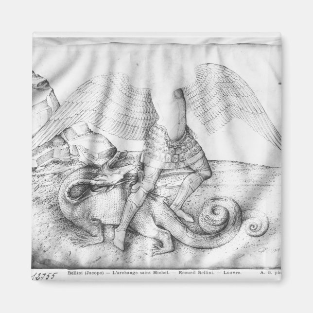 Archangel St. Michael, 1450 Magnet (Framsidan)