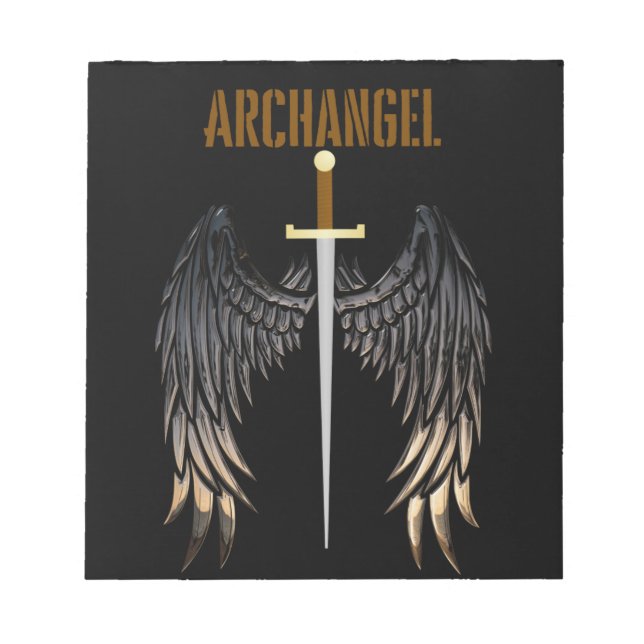 ARCHANGEL SWORD ANTECKNINGSBLOCK (Framsida)