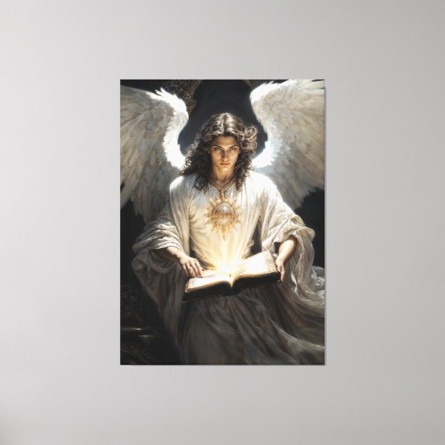 Archangel Uriel Canvastryck (Framsida)